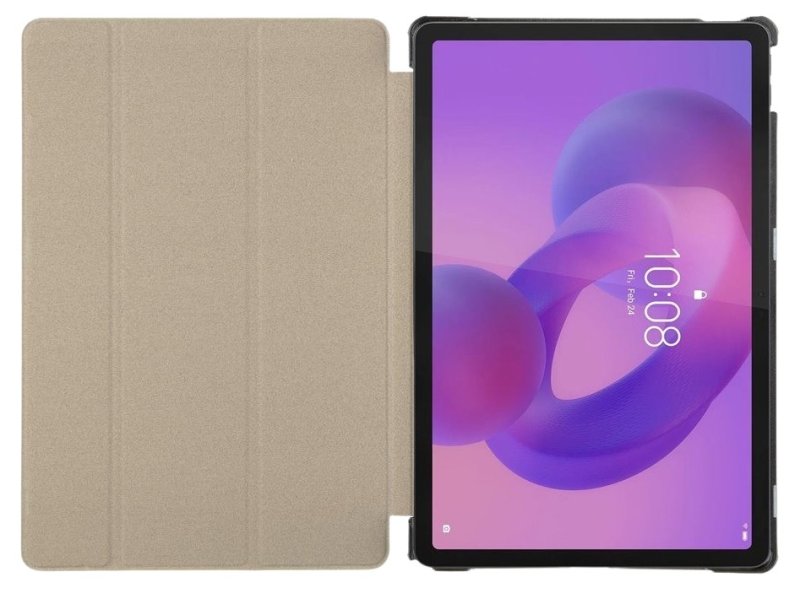 Tactical Book Tri Fold Pouzdro pro Lenovo Idea Tab 11 Black - obrázek č. 1