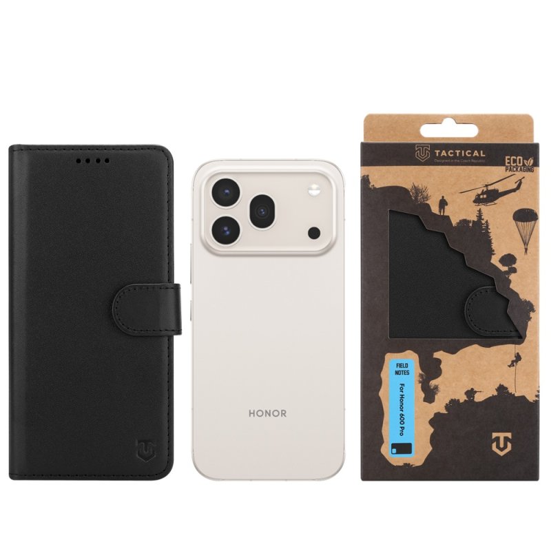Tactical Field Notes pro Honor 600 Pro Black - obrázek č. 2