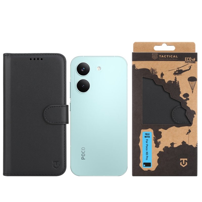 Tactical Field Notes pro Poco X8 Pro Black - obrázek č. 2