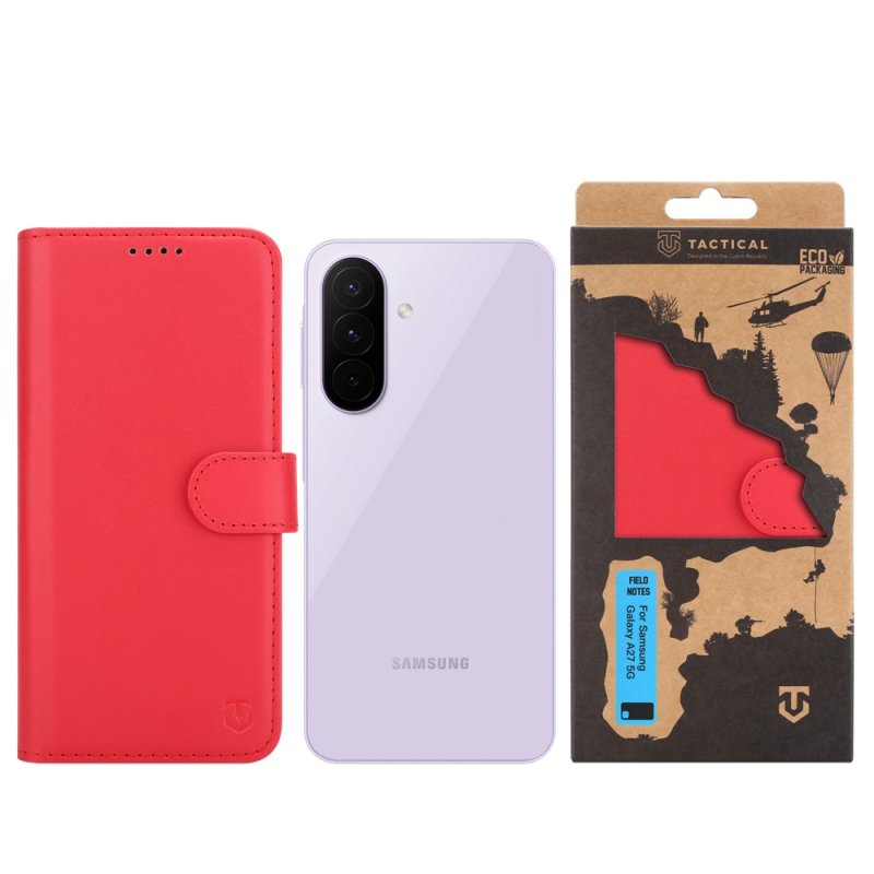 Tactical Field Notes pro Samsung Galaxy A27 5G Red - obrázek č. 2