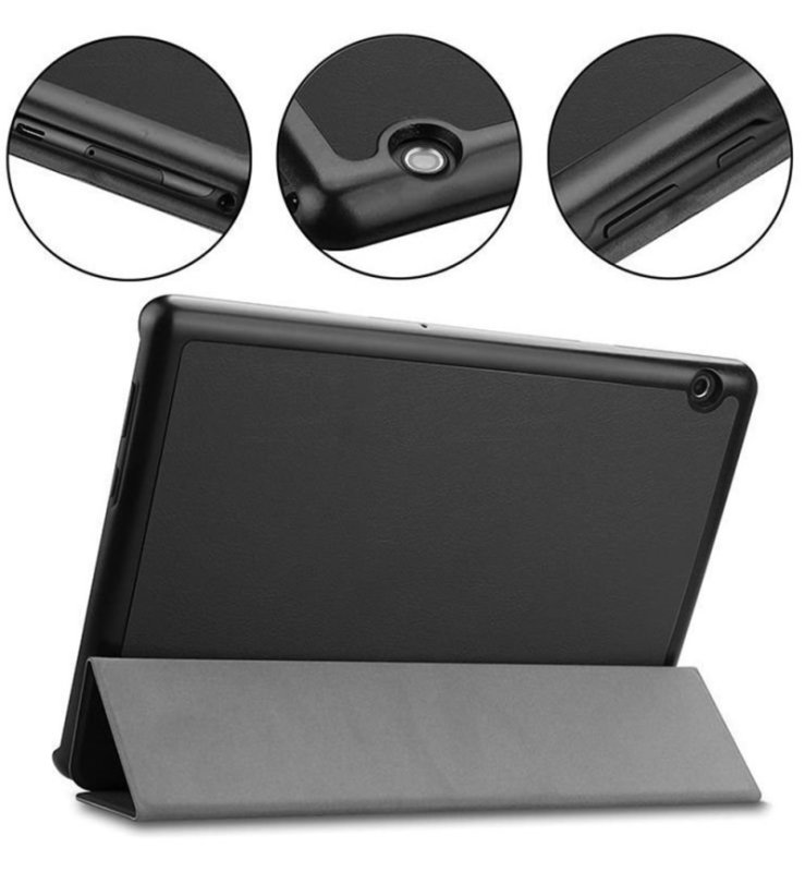 Tactical Book Tri Fold Pouzdro pro Xiaomi Redmi Pad 2 Black - obrázek č. 1