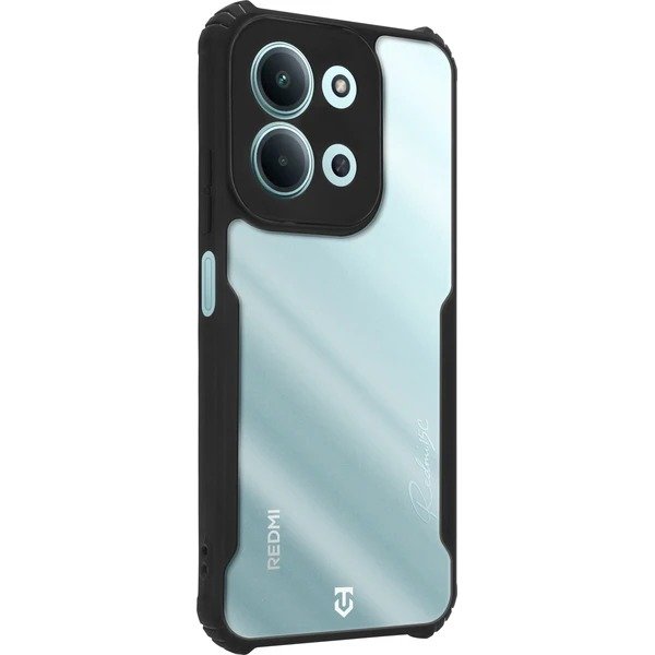 Tactical Quantum Stealth Kryt pro Xiaomi Redmi 15C 4G / 5G Clear / Black - obrázek č. 1