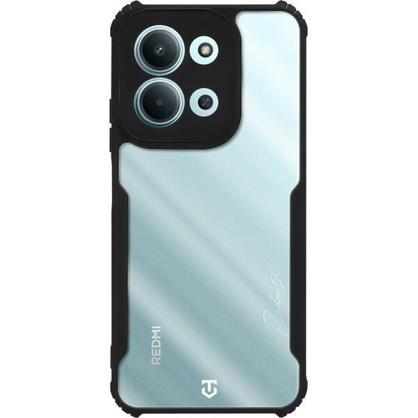 Tactical Quantum Stealth Kryt pro Xiaomi Redmi 15C 4G / 5G Clear / Black - obrázek produktu