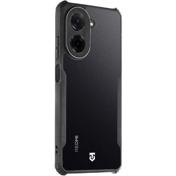 Tactical Quantum Stealth Kryt pro Xiaomi Redmi A5 4G Clear / Black - obrázek č. 1