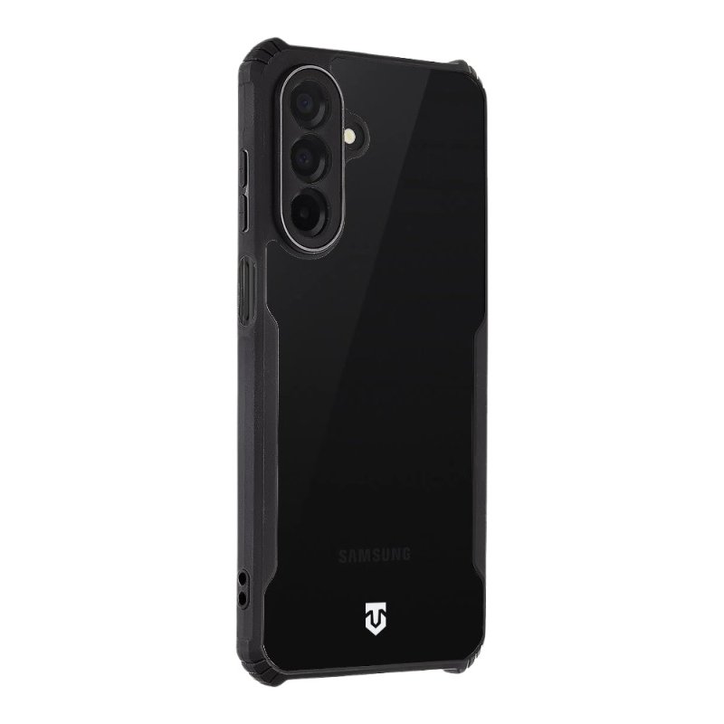Tactical Quantum Stealth Kryt pro Samsung Galaxy A26 5G Clear / Black - obrázek č. 1