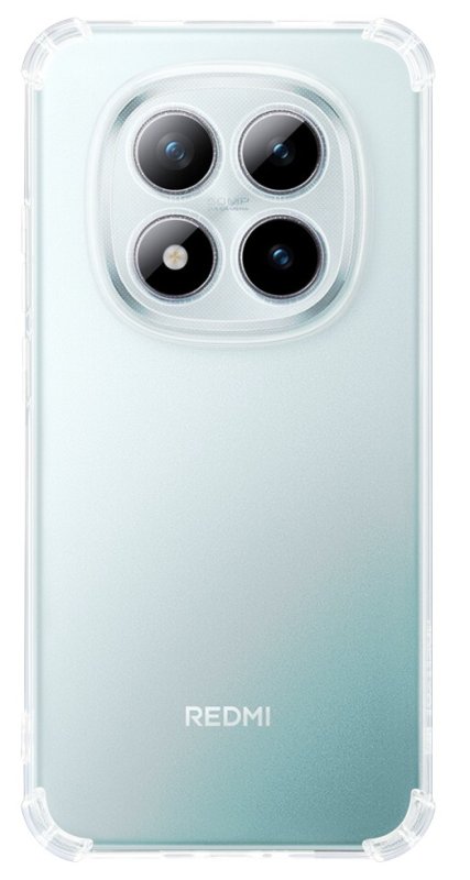 Tactical TPU Plyo Kryt pro Xiaomi Redmi Note 15 Pro 5G Transparent - obrázek produktu