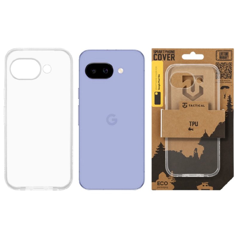 Tactical TPU Kryt pro Google Pixel 10a Transparent - obrázek č. 2