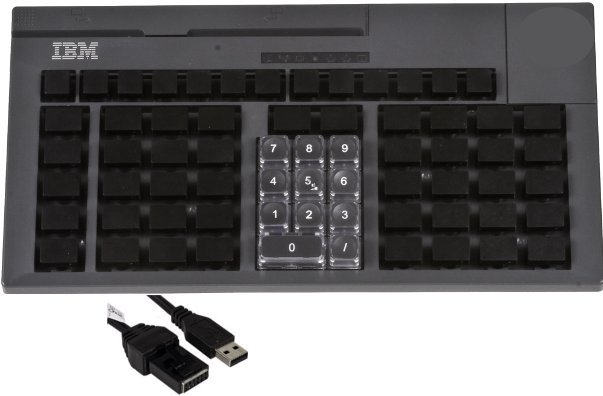 modulární klávesnice, 67kláves,černá,USB kabel - obrázek produktu