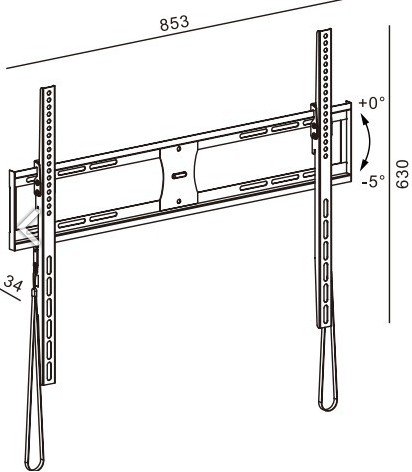 TB TV držák TB-851E - obrázek č. 1