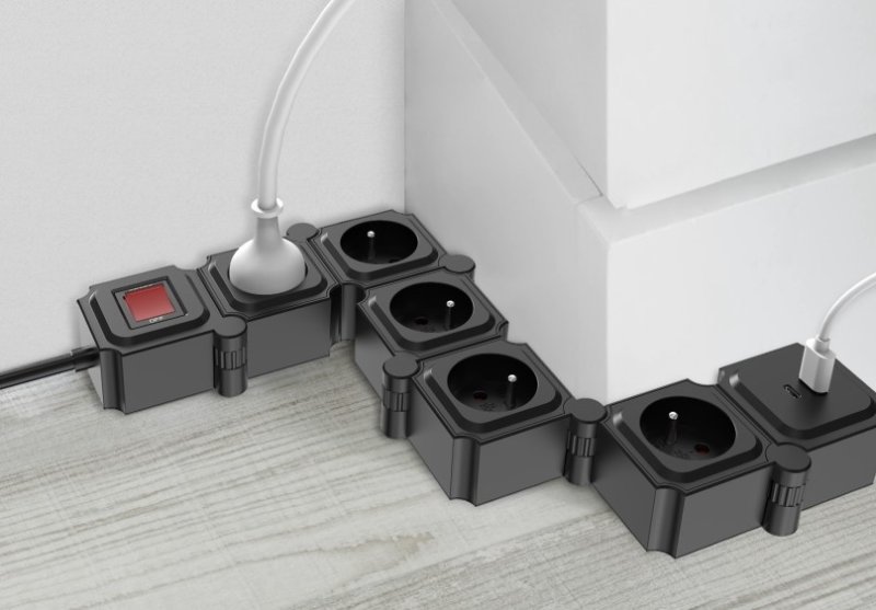 TB Energy Modular Power strip, 1.5m - obrázek č. 1