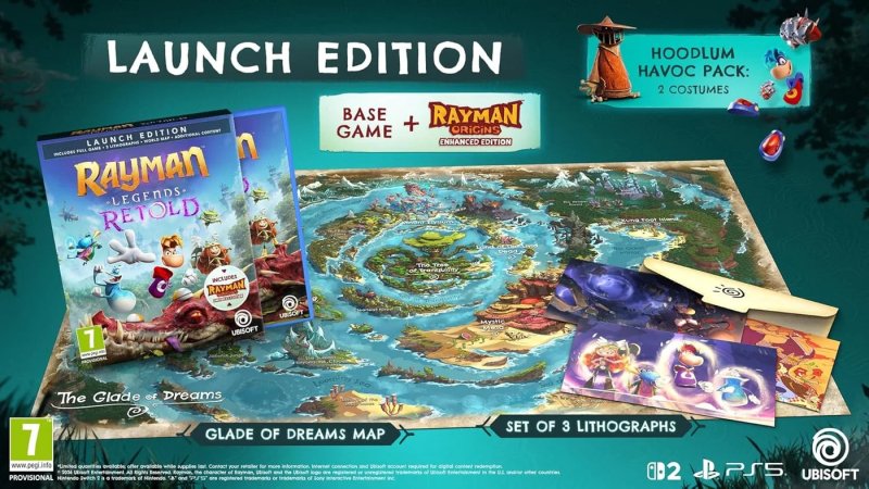 PS5 - Rayman Legends Retold Launch Edition - obrázek č. 1