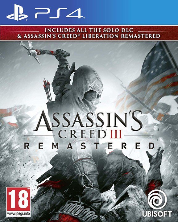 PS4 - Assassins Creed 3 + Liberation Remastered HD - obrázek produktu