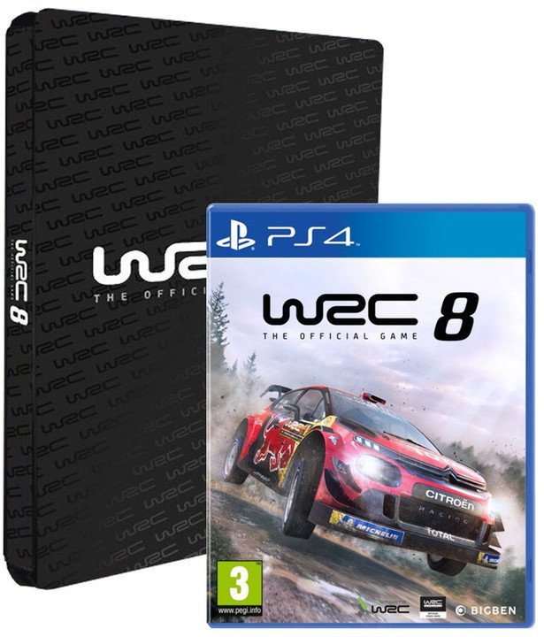 PS4 - WRC8 Steelbook edition - obrázek produktu
