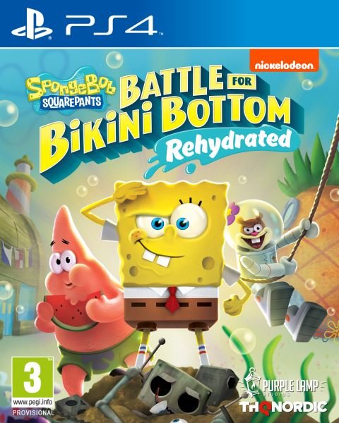 PS4 - Spongebob SquarePants: Battle for Bikini Bottom - Rehydrated - obrázek produktu
