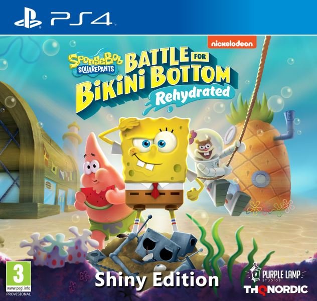 PS4 - Spongebob SquarePants: Battle for Bikini Bottom - Rehydrated Shiny Edition - obrázek produktu