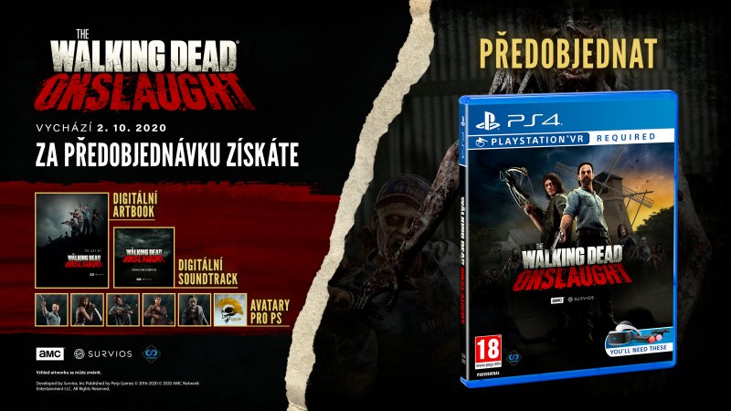 PS4 - The Walking Dead: Onslaught VR - obrázek č. 3