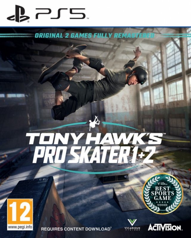 PS5 - Tony Hawk`s Pro Skater 1+2 - obrázek produktu