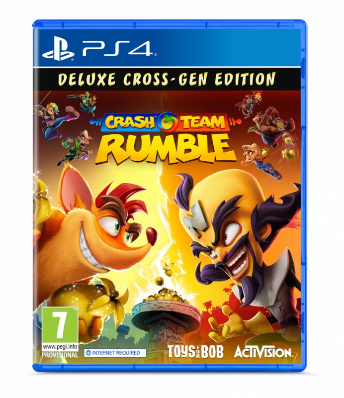 PS4 - Crash Team Rumble Deluxe Edition - obrázek produktu