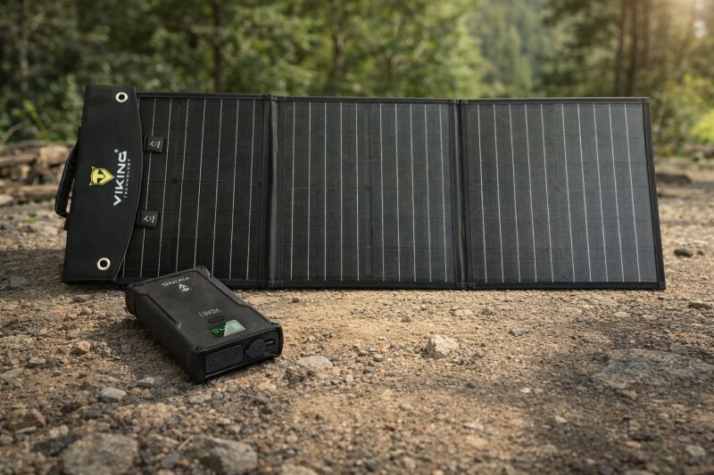 Set powerbanka Viking VIDAR I a solární panel Viking L60 PD - obrázek č. 2