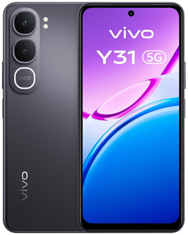 VIVO Y31 5G / 6GB / 256GB / Glowing Black - obrázek produktu