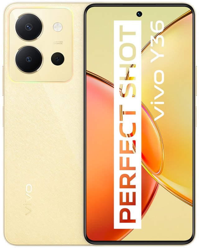 VIVO Y36/ 8GB/ 256GB/ Vibrant Gold - obrázek produktu