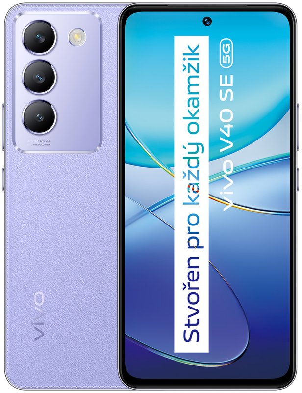 VIVO V40 SE 5G/ 8GB/ 256GB/ Leather Purple - obrázek produktu