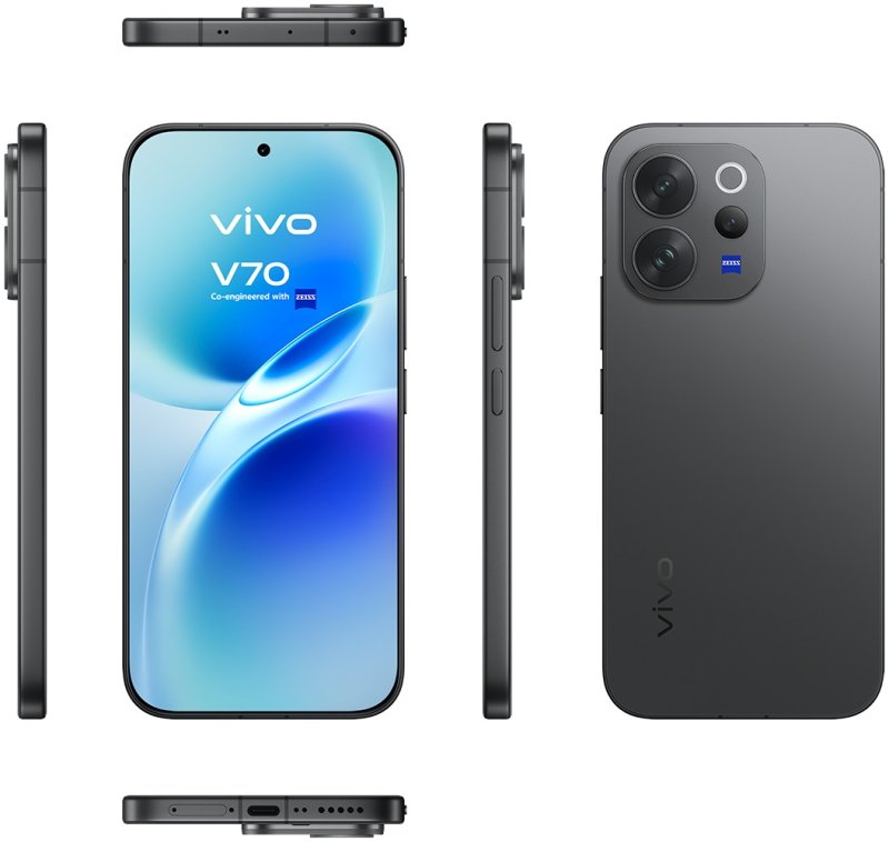 VIVO V70 / 8GB / 512GB / Authentic Black - obrázek č. 1