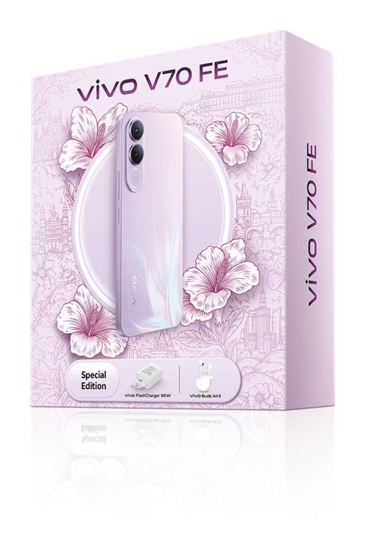 VIVO V70 FE / 8GB / 512GB / GiftPack Muse Purple - obrázek produktu