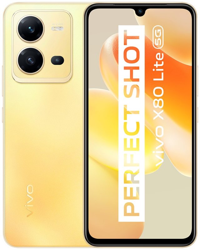 VIVO X80 Lite 5G/ 8GB/ 256GB/ Sunrise Gold - obrázek produktu