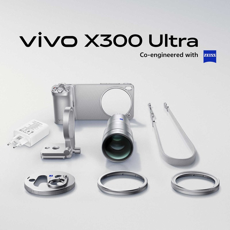 VIVO X300 Ultra Photographer Kit - Volcano Black - obrázek č. 1
