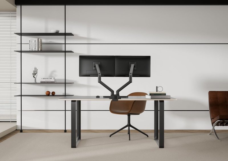 Vogel´s stolní rameno na 2 PC monitory M3042, 20kg, 3 klouby - obrázek č. 6