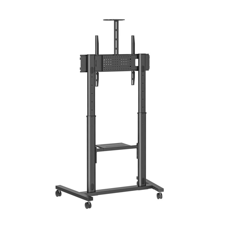 Vogel`s ESSENTIAL T1041 pojízdný stojan pro TV 65-110", 100 kg, 120-170 cm, černý - obrázek č. 3