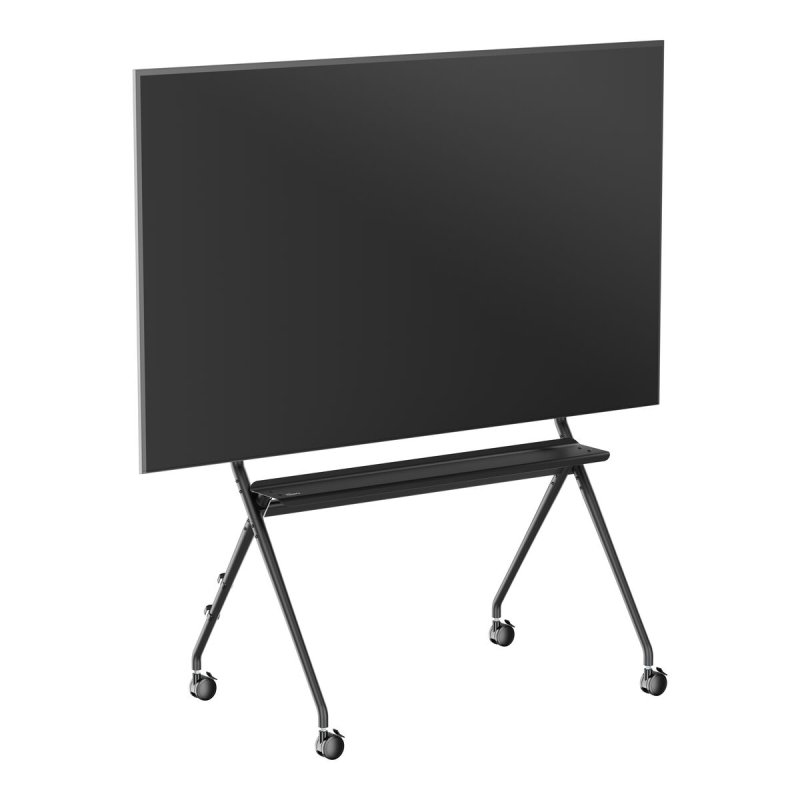Vogel`s ESSENTIAL T1021 pojízdný stojan pro TV 65-98", 120 kg, výška 154 cm, černý - obrázek č. 1
