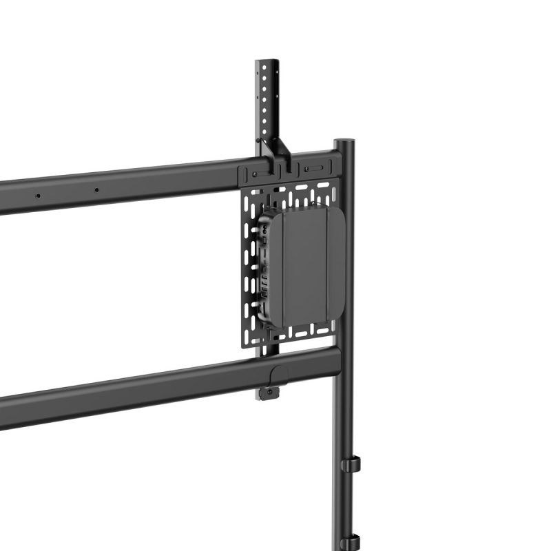 Vogel`s ESSENTIAL T1021 pojízdný stojan pro TV 65-98", 120 kg, výška 154 cm, černý - obrázek č. 5