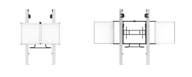 AVTEK PylonLift Wings 75, pylonový pojezd  s magnetickými keramickými křídly pro 65"-75" - obrázek produktu