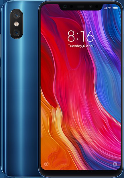 Xiaomi Mi 8 (6GB/ 64GB) Blue - obrázek produktu