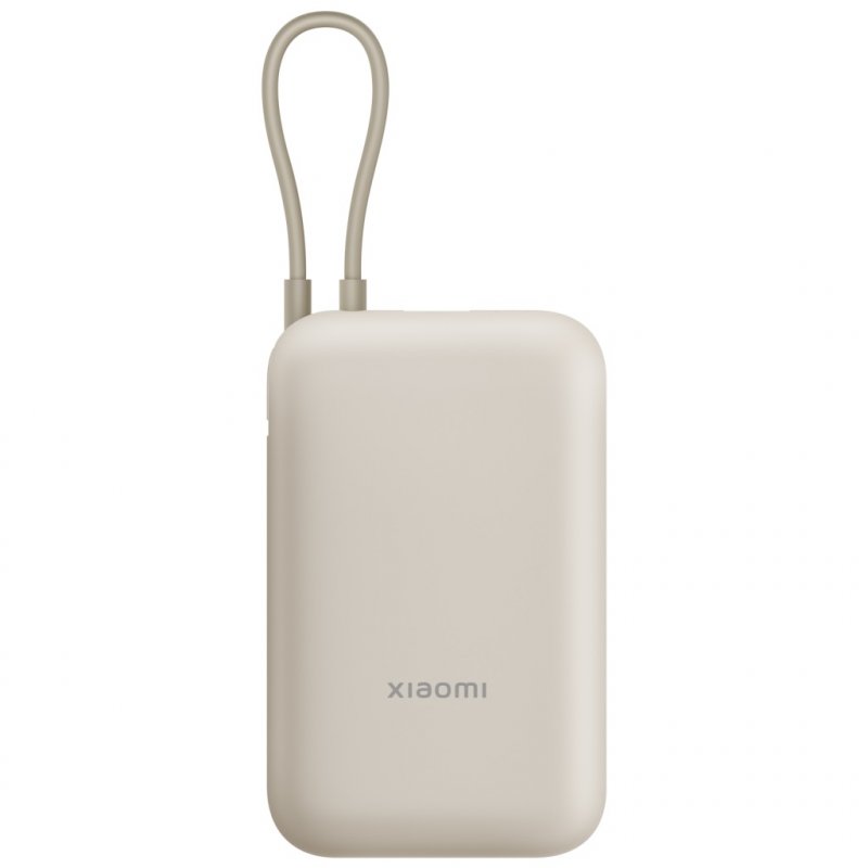 Xiaomi Power Bank 10000mAh (Integrated Cable) Tan GL - obrázek produktu