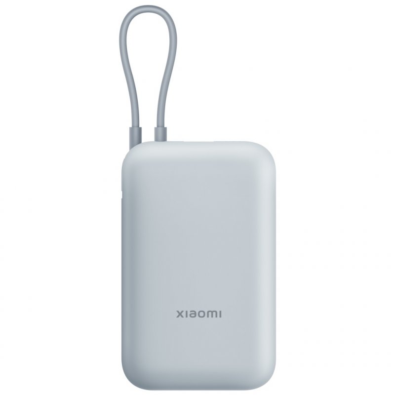 Xiaomi Power Bank 10000mAh (Integrated Cable) Ice Blue GL - obrázek produktu