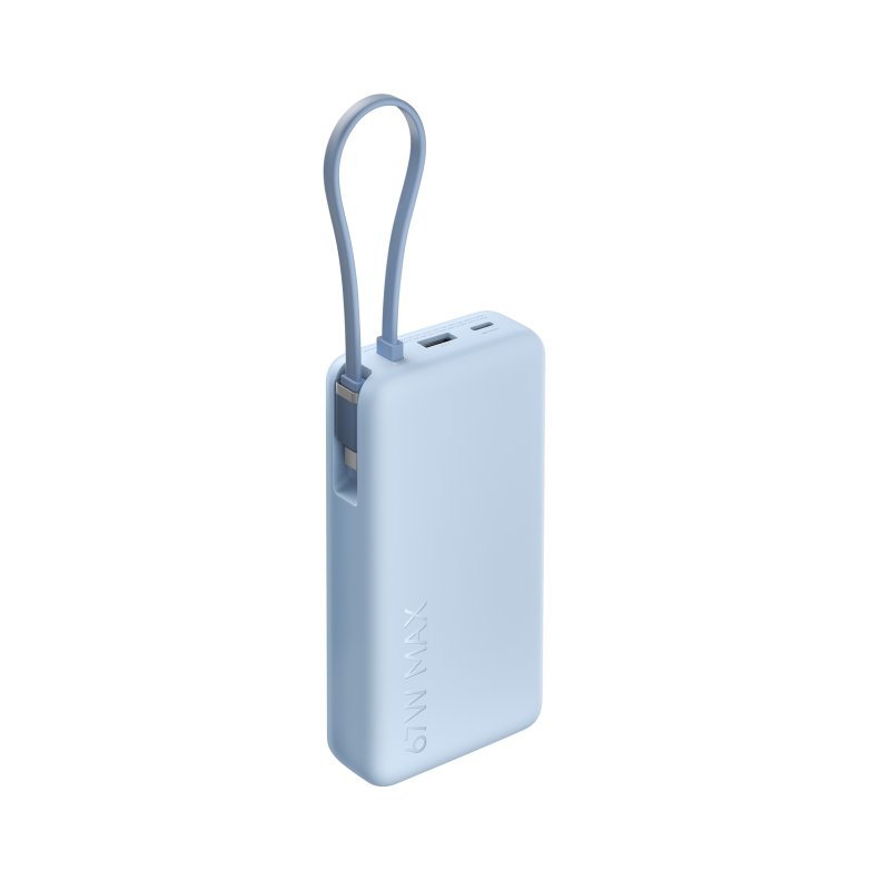 Xiaomi 67W Power Bank 20000 (Integrated Cable) Ice Blue - obrázek č. 5