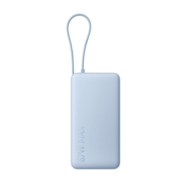 Xiaomi 67W Power Bank 20000 (Integrated Cable) Ice Blue - obrázek č. 3