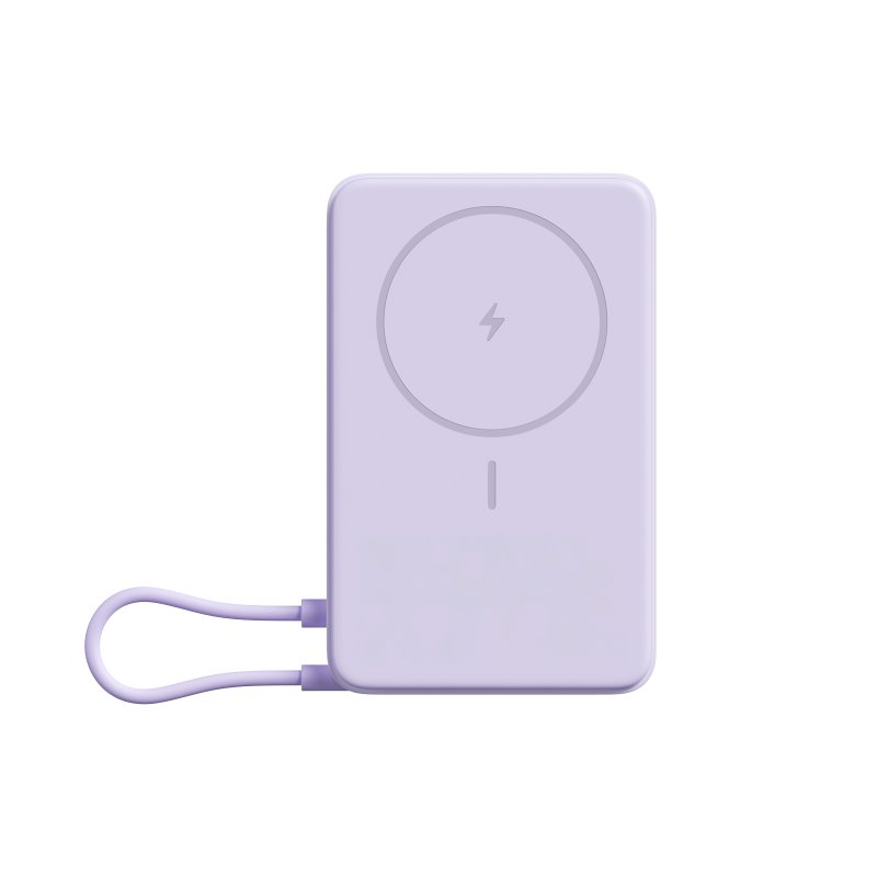 Xiaomi Magnetic Power Bank 10000 with Built-in Stand Purple - obrázek produktu