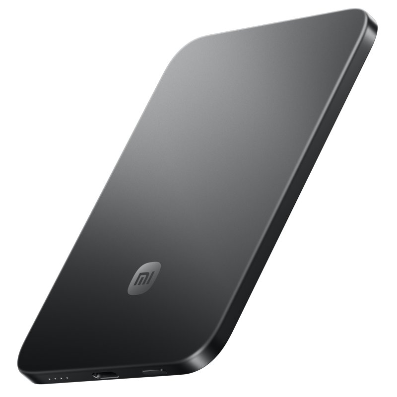 Xiaomi UltraThin Magnetic Power Bank 5000mAh 15W - Graphite Black - obrázek produktu