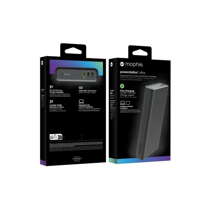 Universal Battery powerstation 2025 25K Black - obrázek produktu