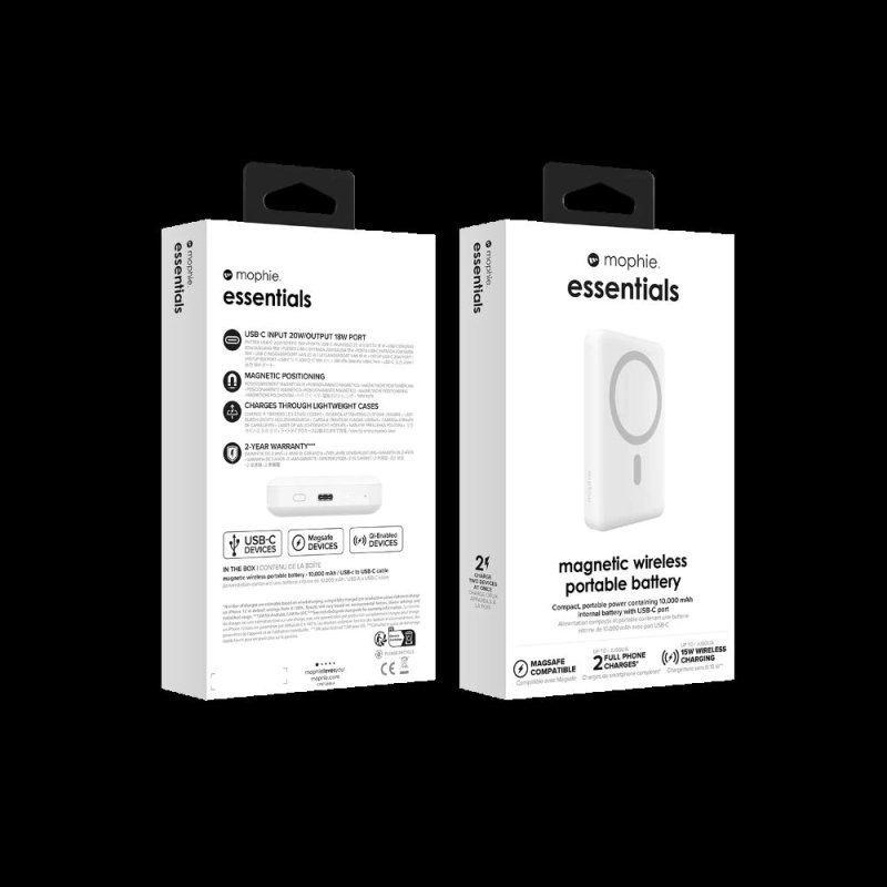Essentials Snap+ Powerstation 10K - White - obrázek produktu