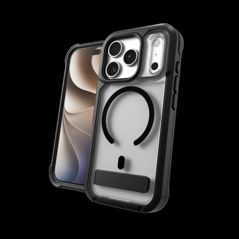 Case Rainier Snap Kickstand Apple iPhone 18 Pro Max  /  17 Pro Max - Black - obrázek produktu
