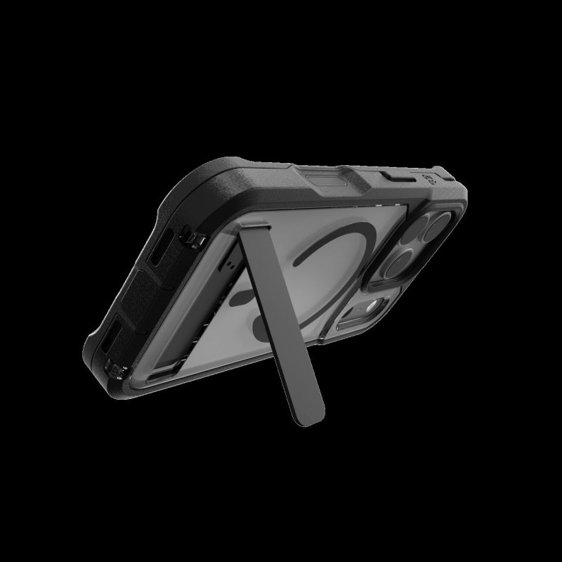 Case Rainier Snap Kickstand Apple iPhone 18 Pro Max  /  17 Pro Max - Black - obrázek č. 2