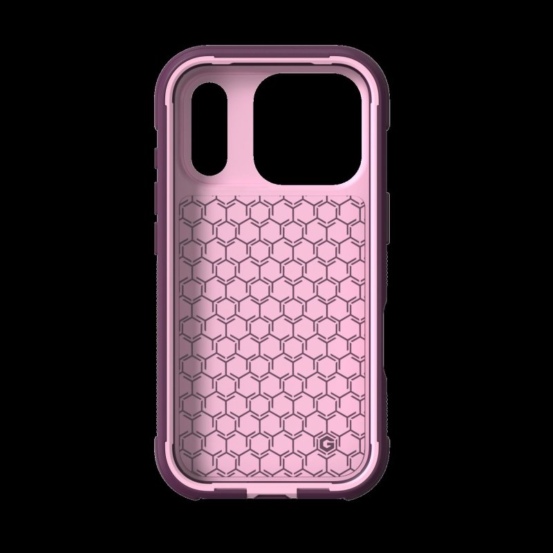 Case Teton Snap with Kickstand and Holster for Apple iPhone 18 Pro  /  17 Pro - Aubergine - obrázek č. 1