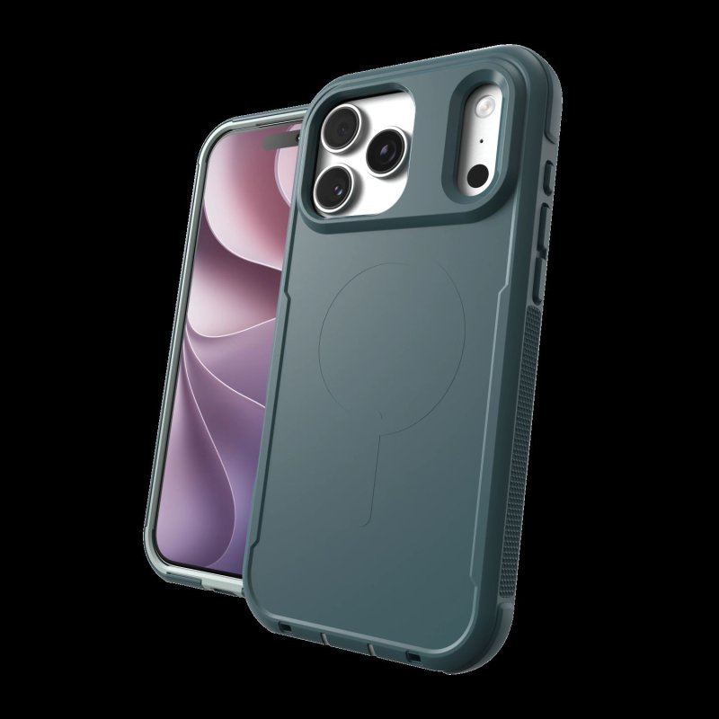 Case Teton Snap with Kickstand and Holster for Apple iPhone 18 Pro  /  17 Pro - Moss - obrázek produktu