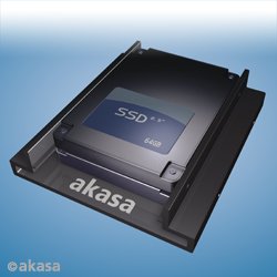 AKASA  montážní kit do 3,5" pro 2 x 2,5" SSD - obrázek č. 4
