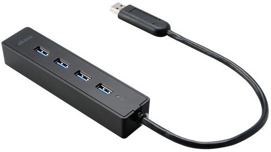 AKASA USB hub 3.0 Connect 4SX - obrázek produktu